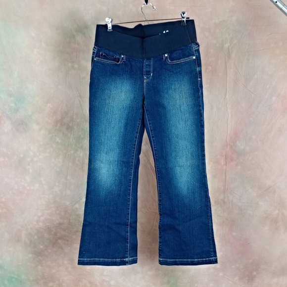 GAP Jeans Gap 969 Full Panel Maternity Sexy Boot Jeans 310 New